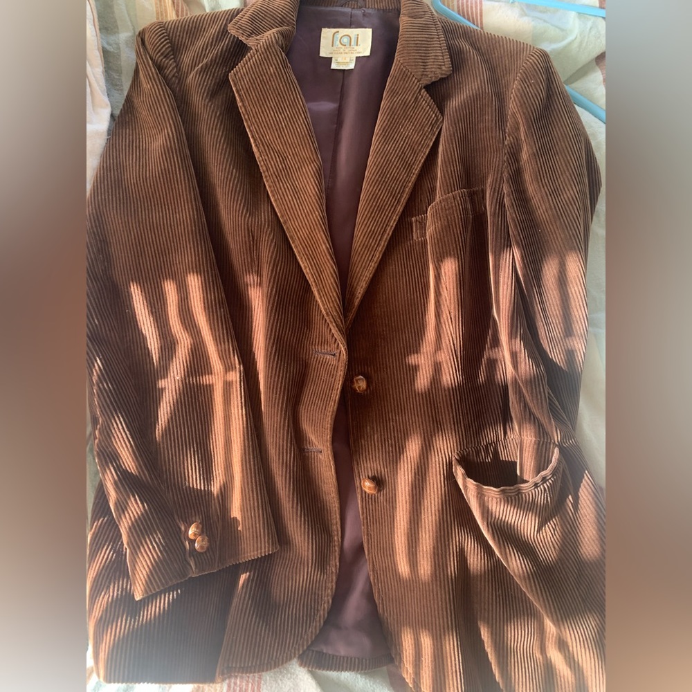 Vintage Brown Corduroy Jacket